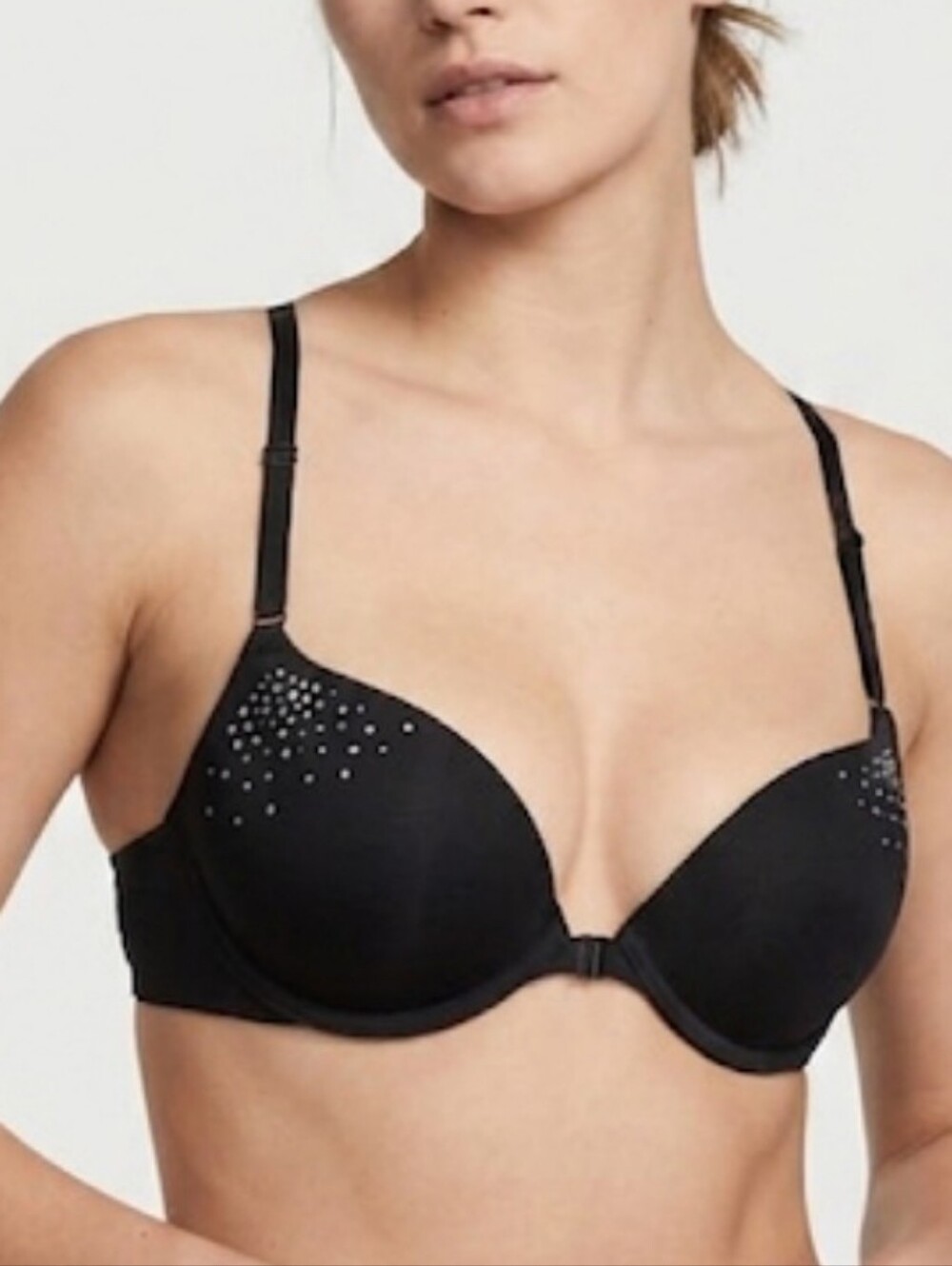 La SENZA Black Bra with Sparkling Accents
